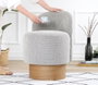 Atelier Del Sofa Barren Puf - Gris